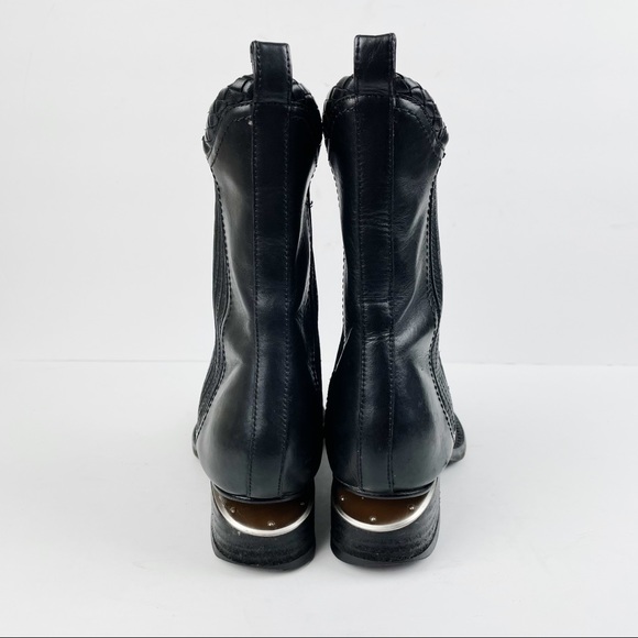 Alexander Wang Anouck Leather Ankle Boots - Picture 7 of 16
